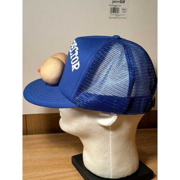 Vintage “Inspector” Novelty Funny Trucker Hat Snapback Mesh - Picture 3 of 9
